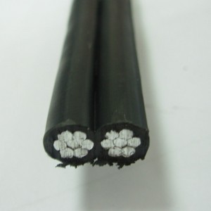 0,6 / 1kv duplexkabel triplexkabel Aluminium abc luftledning